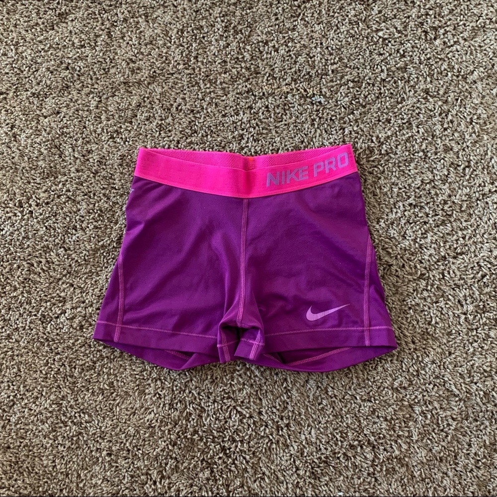 Nike pro spandex shorts